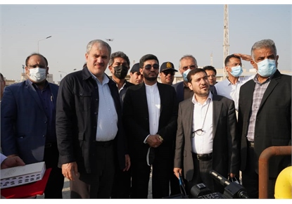 آغاز عملیات اجرایی و بهره برداری از ۱۲ پروژه در بنادر استان بوشهر با حضور مدیرعامل سازمان بنادر و‌دریانوردی