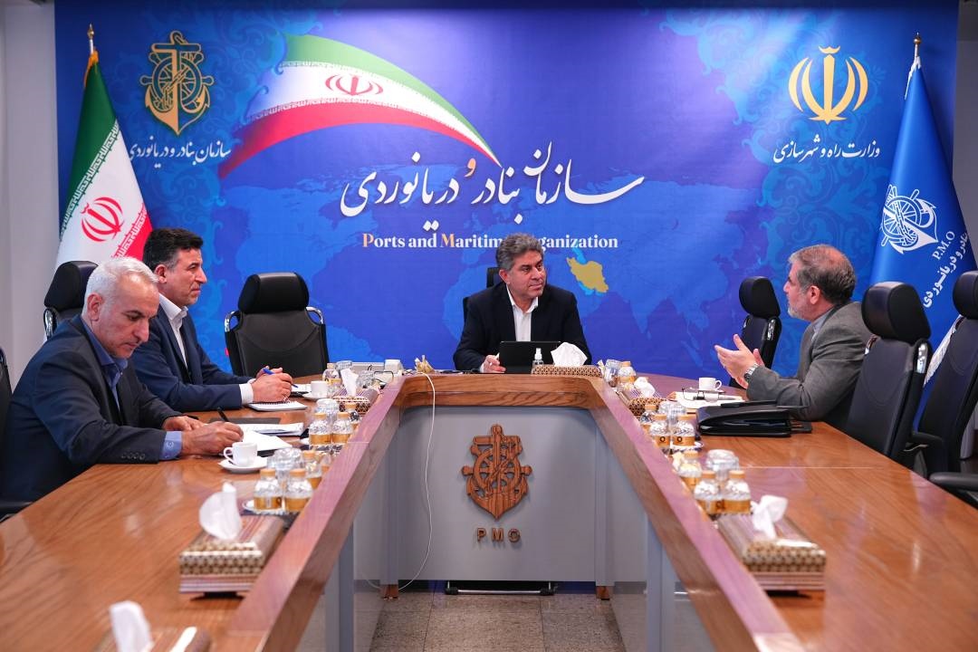 دیدار و گفتگو مدیرعامل سازمان بنادر و دریانوردی با سفیر ایران در سنگال
